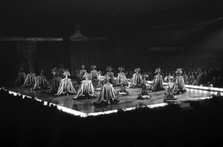 Premiere Weense IJsrevue in RAI, onder de titel Kapriole het ijsballet op de vlo, Bestanddeelnr 914-4669