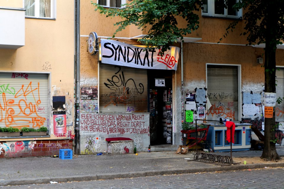 Preparation of Syndikat eviction 2020-08-07 03