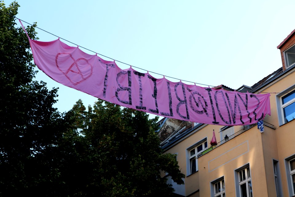 Preparation of Syndikat eviction 2020-08-07 05