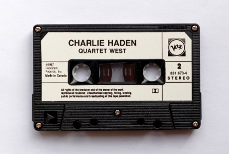 Prerecorded cassette (Charlie Haden, Verve 1987) 02