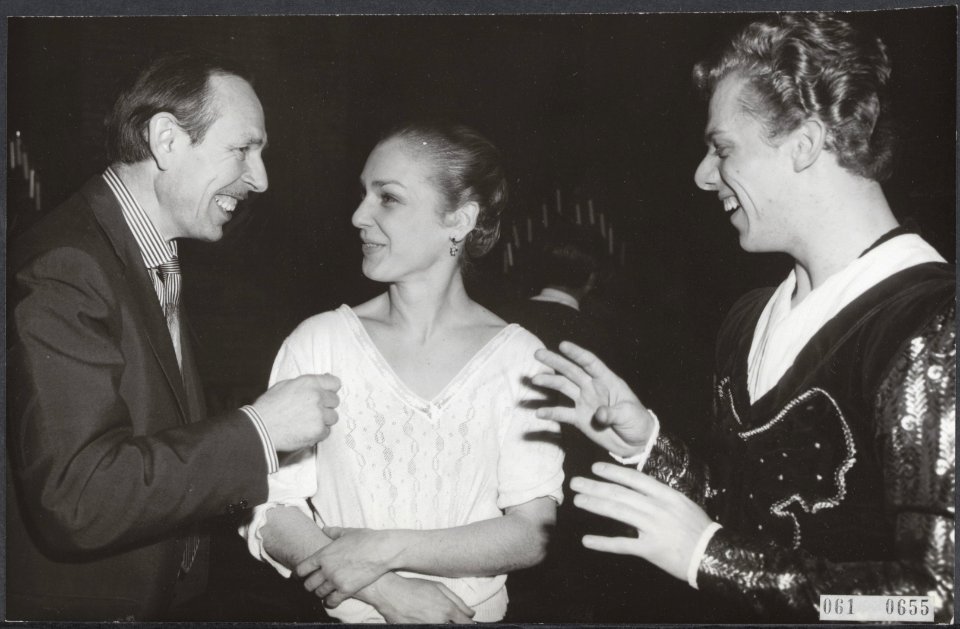 Premiere van het Zwanenmeer door het Nationaal Ballet in de nieuw Orpheus schouw, Bestanddeelnr 061-0655