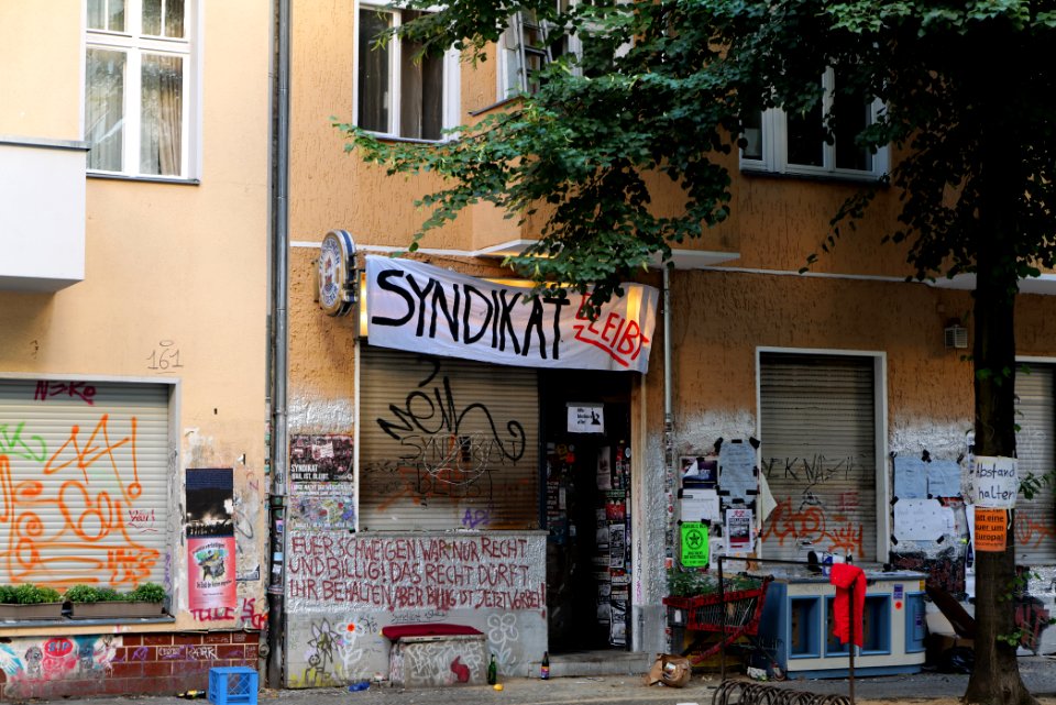 Preparation of Syndikat eviction 2020-08-07 02