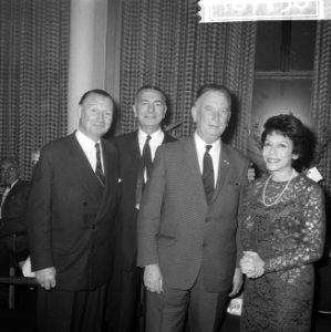 Receptie in Apollopaviljoen van Hans Boekman , 70 jaar, Bestanddeelnr 918-7138