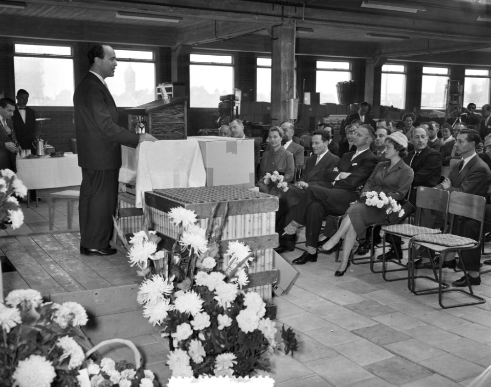 Receptie Franken Amsterdam, Bestanddeelnr 907-9929