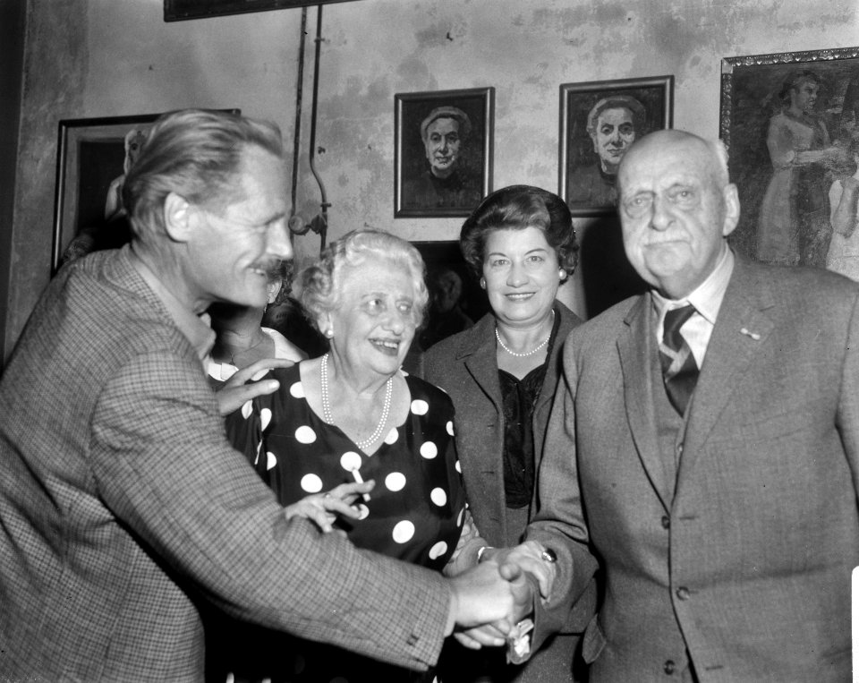 Receptie t.g.v. 90 ste verjaardag C.J. Maks, Bestanddeelnr 919-4747