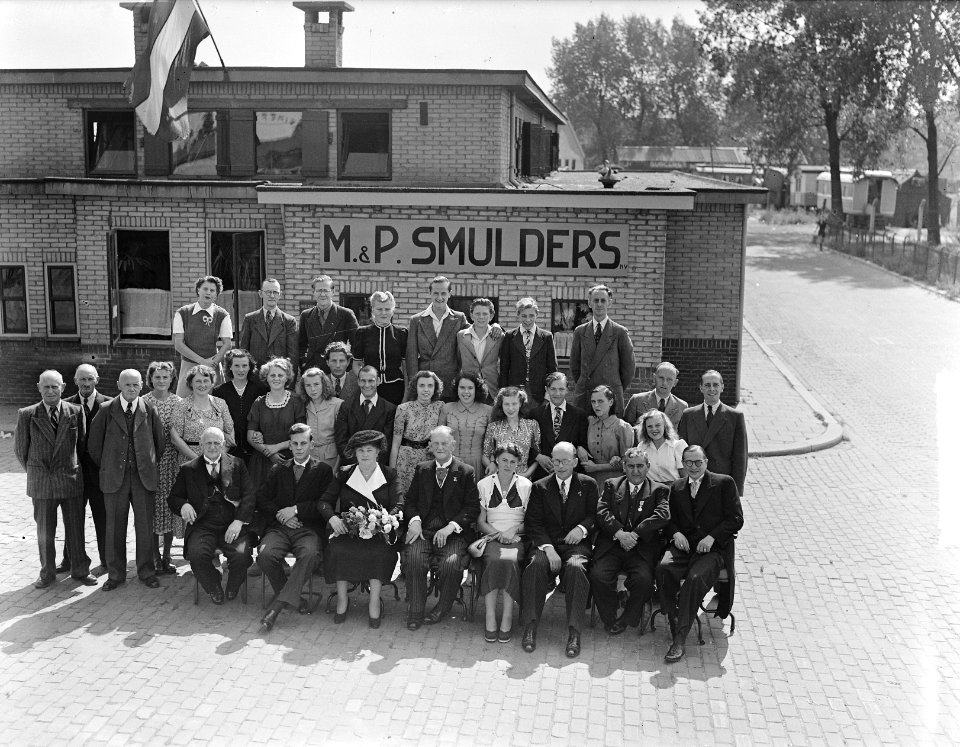 Receptie en diner heer Smulders sr. te Rotterdam, Bestanddeelnr 903-5867