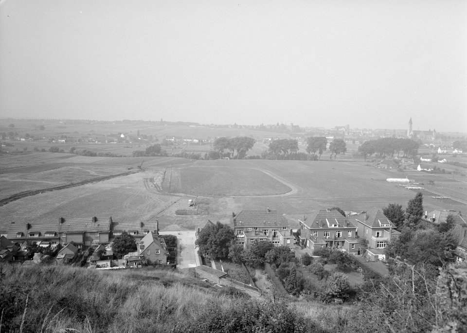 Recreatieterreinen, vliegvelden e.d., terreinen, woonwagens, overzichten, geusse, Bestanddeelnr 163-0500