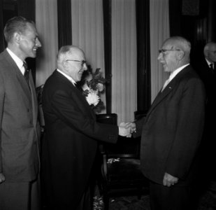 Receptie G. Th. Bom en Zonen ( 200 jaar ). Poort van Cleeve, Bestanddeelnr 908-0519