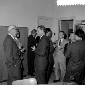 Receptie Duits Consulaat, Parklaan 36 , Rotterdam, Bestanddeelnr 908-7379
