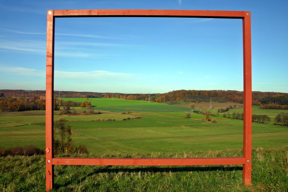 Picture frame frame landscape