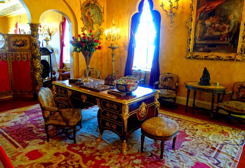 Reception room - Cà d'Zan - Circus Museum - John and Mable Ringling Museum of Art - Sarasota, FL - DSC00238