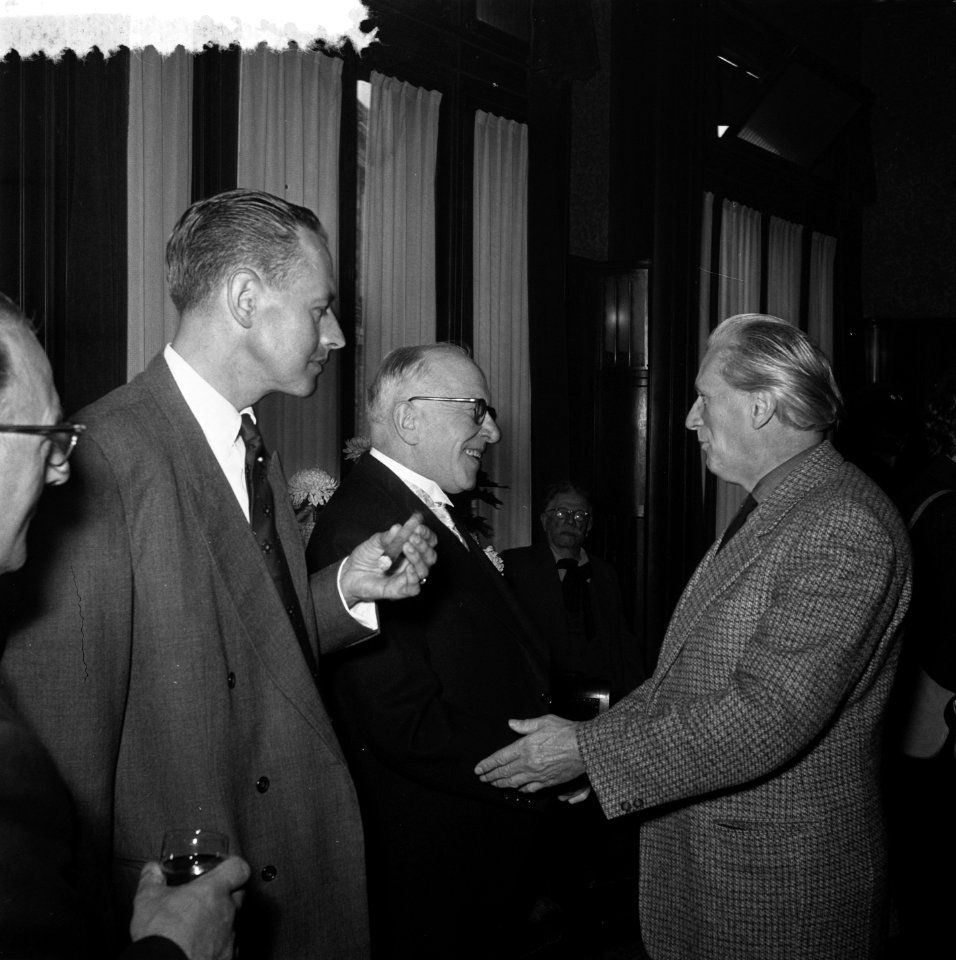 Receptie G. Th. Bom en Zonen ( 200 jaar ). Poort van Cleeve, Bestanddeelnr 908-0534