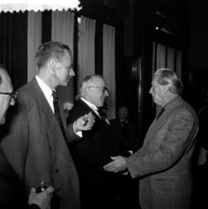 Receptie G. Th. Bom en Zonen ( 200 jaar ). Poort van Cleeve, Bestanddeelnr 908-0534