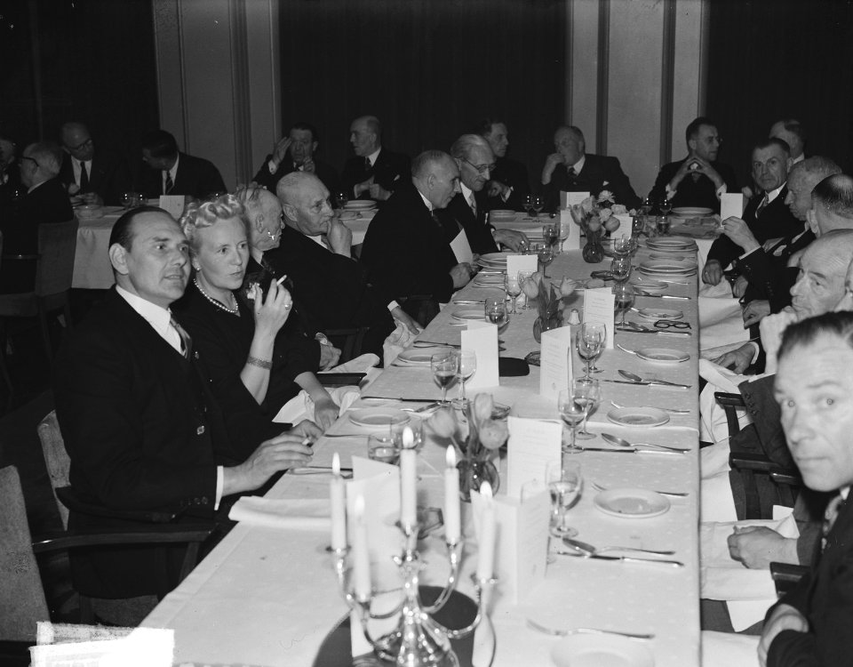 Receptie KNAU en diner, Bestanddeelnr 904-5912