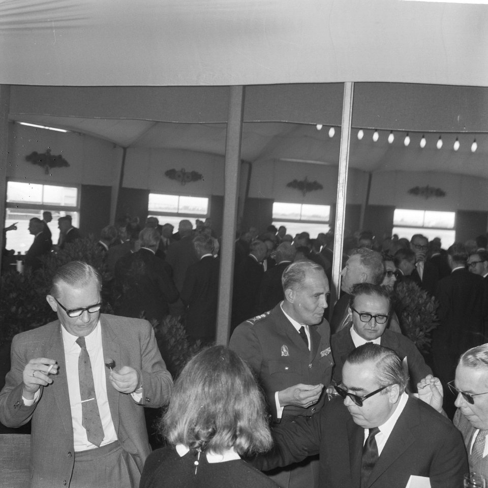 Receptie ter gelegenheid van de opening, Bestanddeelnr 921-7117