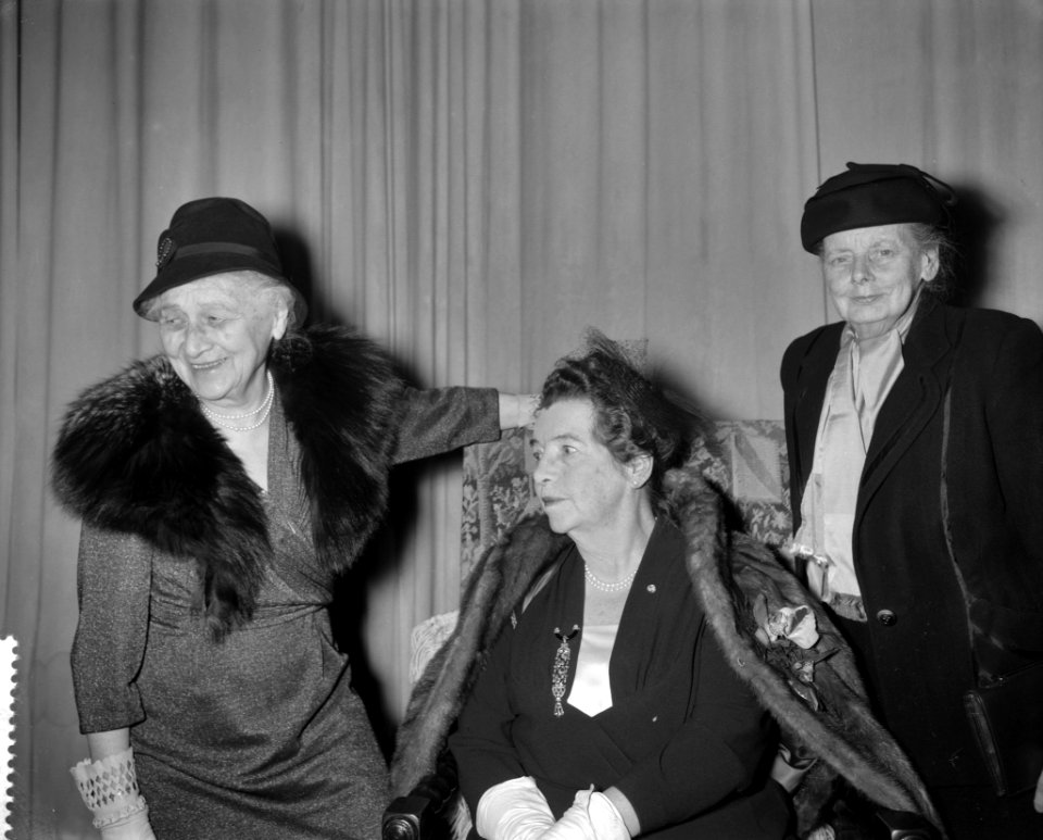 Receptie van Betsy Westendorp Osieck t.g.v. 80e verjaardag, Bestanddeelnr 911-9206