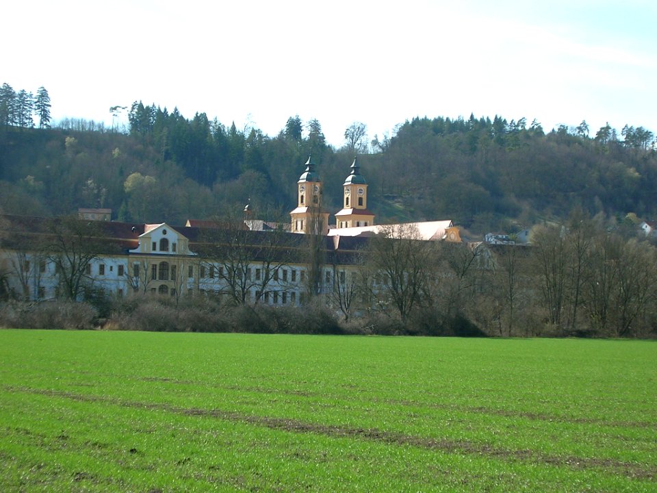 Rebdorf Steghäuser -Blick auf Kloster