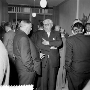 Receptie Duits Consulaat, Parklaan 36 , Rotterdam, Bestanddeelnr 908-7378