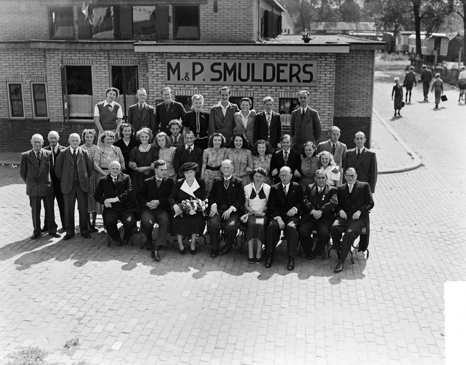 Receptie en diner heer Smulders sr. te Rotterdam, Bestanddeelnr 903-5877