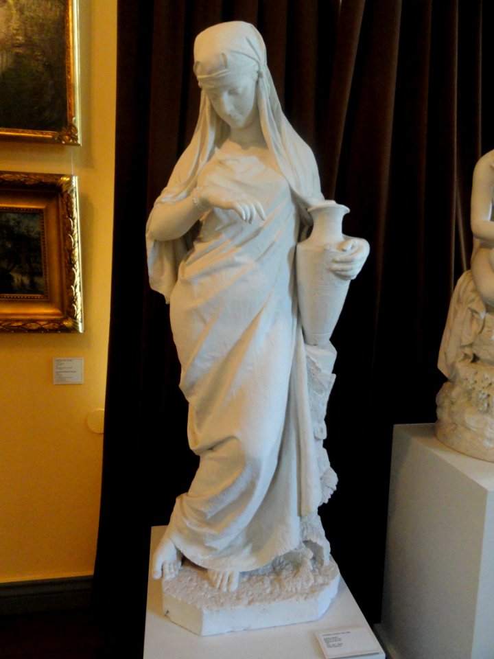 Rebecca at the Well by Johannes Takanen, 1877 - Cygnaeus Gallery - Helsinki - DSC05606