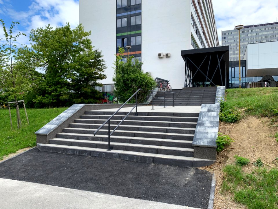 Recently Renovated Staircase - Lekárska fakulta UPJŠ, Košice, SK