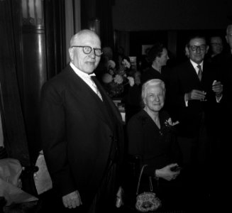 Receptie G. Th. Bom en Zonen ( 200 jaar ). Poort van Cleeve, Bestanddeelnr 908-0528