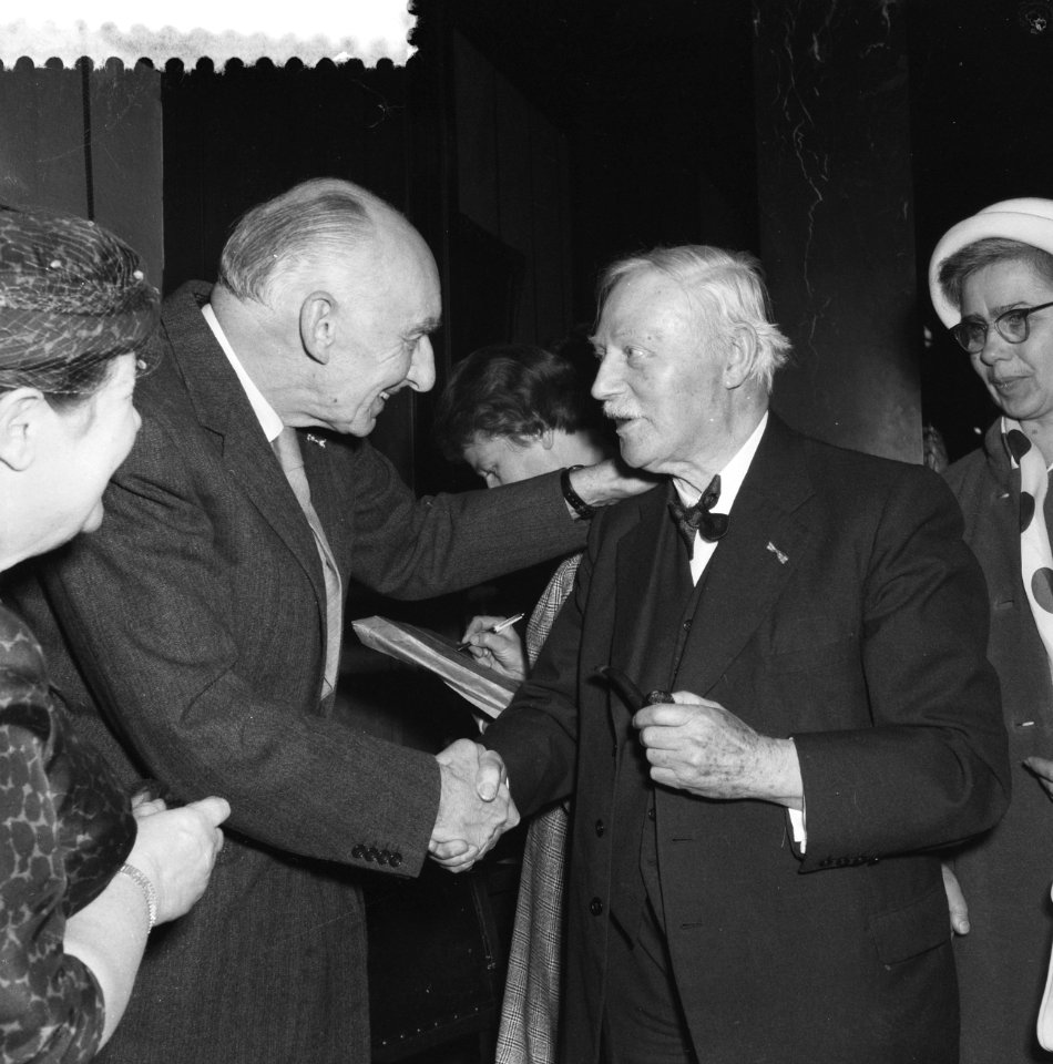 Receptie van Cees Heynsius tgv zijn verjaardag, Bestanddeelnr 911-1997