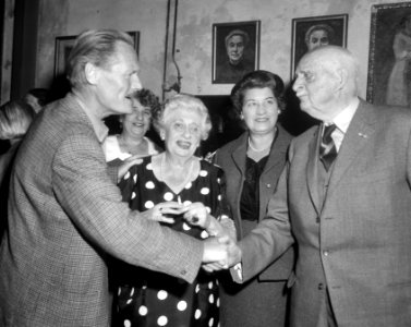 Receptie t.g.v. 90 ste verjaardag C.J. Maks, Bestanddeelnr 919-4748
