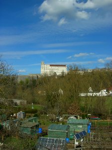 Rebdorf -Blick auf Hofmühl, Willibaldsburg (8a)
