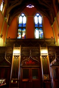 Rear view of interior - Church of the Covenant (Boston) - DSC08215