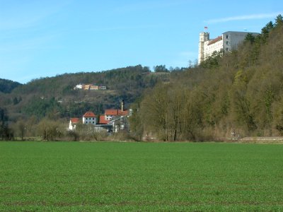 Rebdorf -Blick auf Hofmühl, Willibaldsburg (1)