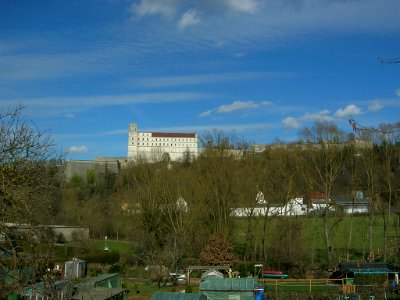 Rebdorf -Blick auf Hofmühl, Willibaldsburg (8b)