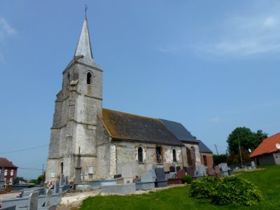 Reclinghem (Pas-de-Calais, Fr) église