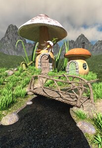 Landscape fairy tales plant