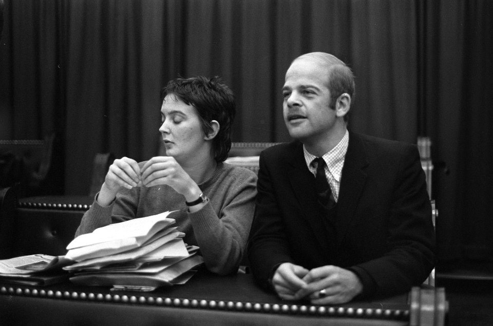 Rechts lid van de Tweede Kamer Bas de Gaay Fortman (fractievoorzitter PPR), Bestanddeelnr 926-8073