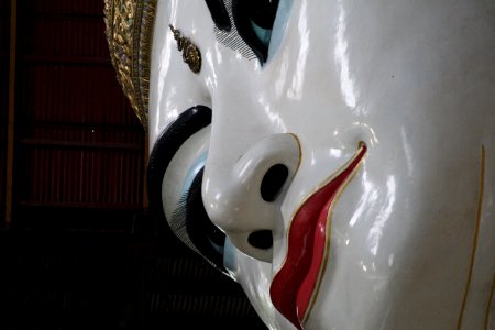 Reclining Buddha statue in Chaukhtatgyi Buddha temple Yangon Myanmar (10)