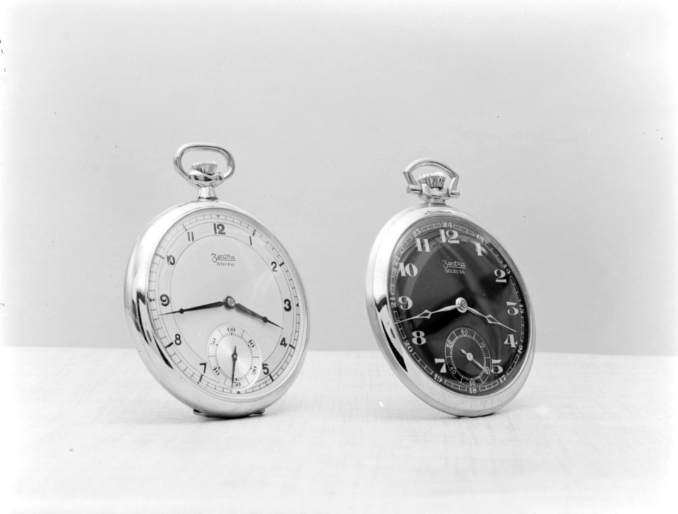 Reclame voor Zentra-horloges, Bestanddeelnr 254-6178