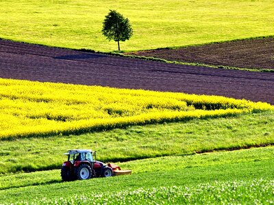 Arable tractors agricultural machine