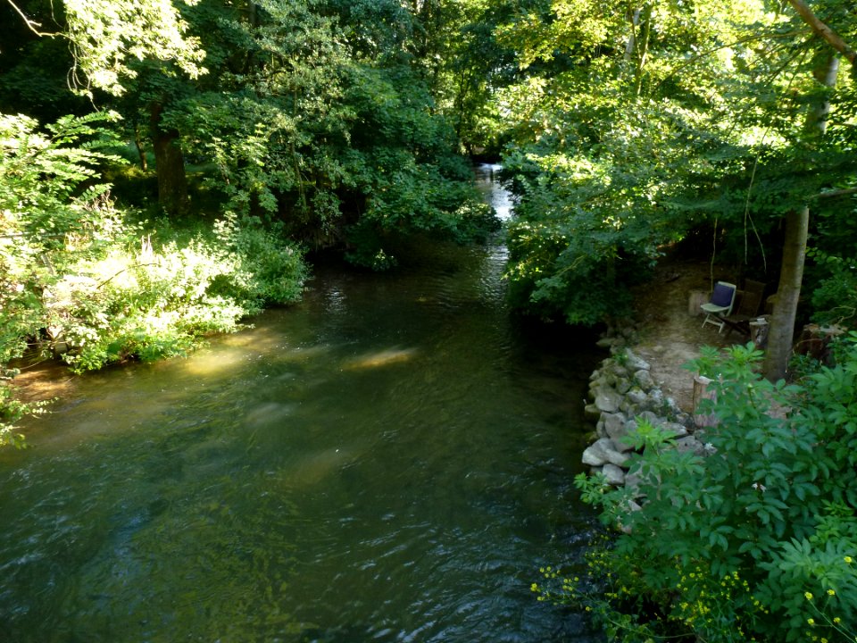 Recques-sur-Hem (Pas-de-Calais) la rivière Hem