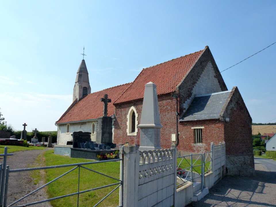 Rebergues (Pas-de-Calais) église Saint Folquin (02)