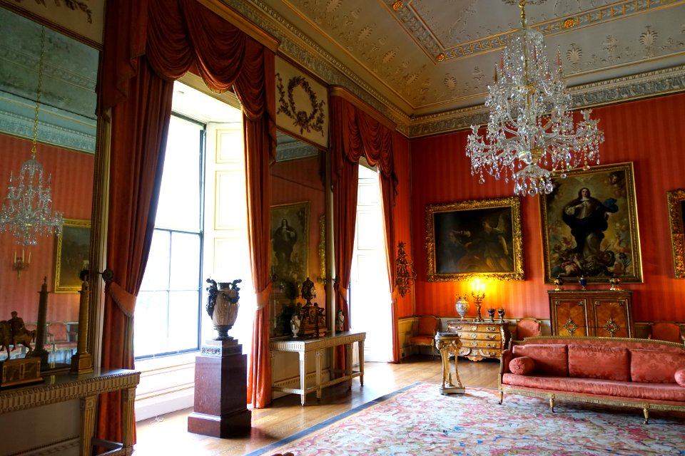 Red Drawing Room - Shugborough Hall - Staffordshire, England - DSC00353