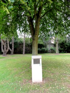 Recquignies (Nord, Fr) arbre de la liberté 1789-1989