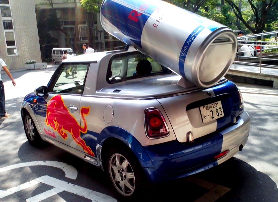 RED BULL Mini (R55) rear