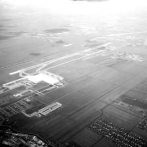 Recreatieterreinen, vliegvelden ed, overzichten, Luchthaven Rotterdam, Bestanddeelnr 163-1365