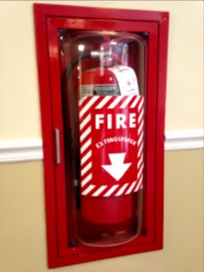Red Fire Extinguisher