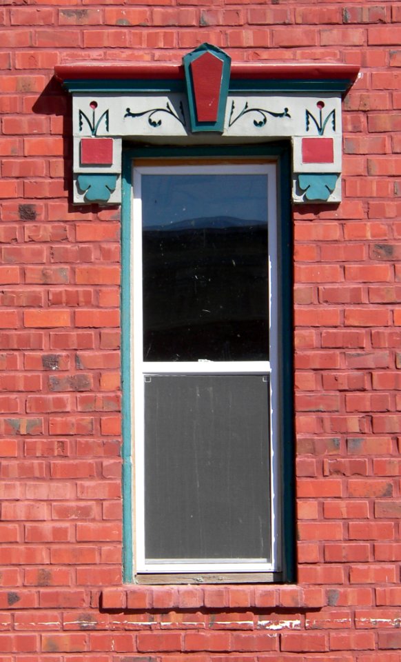 Red Cloud City Pharmacy upper window