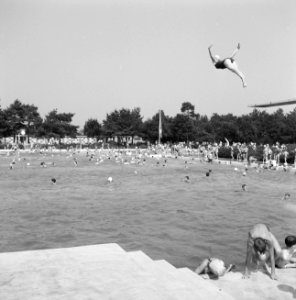 Recreatieterreinen, vliegvelden ed, recreatiecentra, zwembaden, de efteling, Bestanddeelnr 163-0989