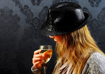 Wine drink mysterious