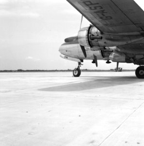 Recreatieterreinen, vliegvelden ed, platformen, vliegtuigen, Luchthaven Rotter, Bestanddeelnr 163-1264