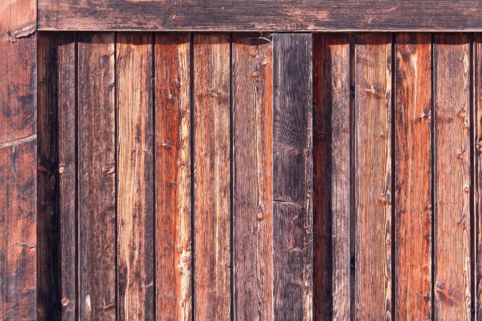 Background wooden gate structure